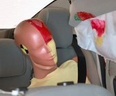 2012 Ford Fiesta IIHS Side Impact Crash Test Picture